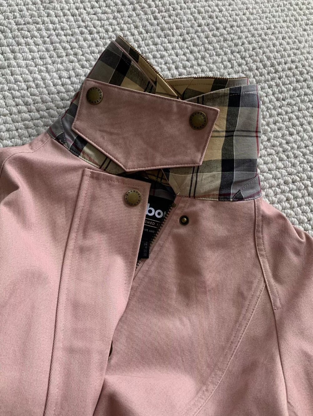 Barbour Cropped Beadnell Casual Jacket - Picture 8 of 12